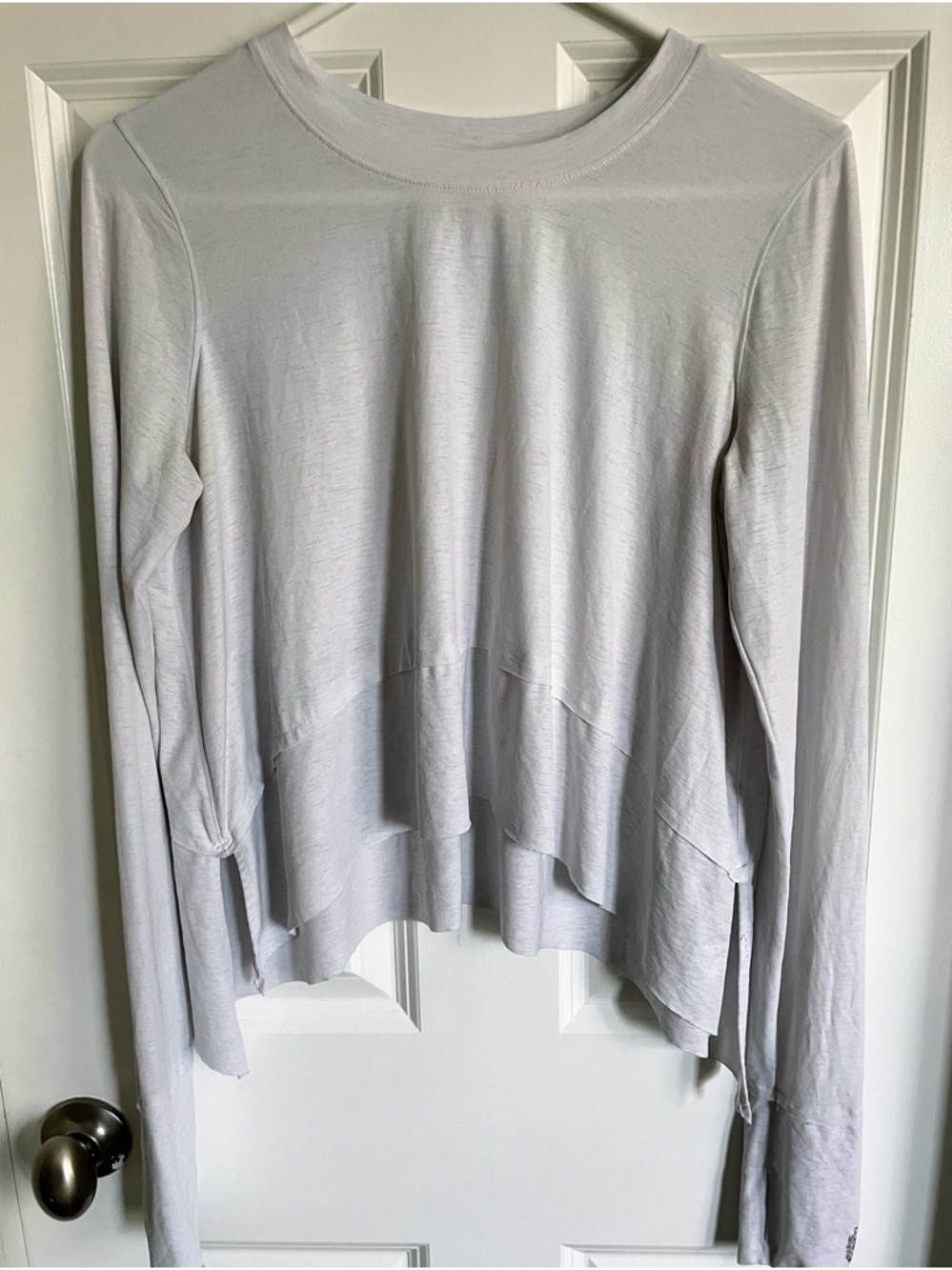 FP Movement by Free People white tempo long sleeve shirt. Size M